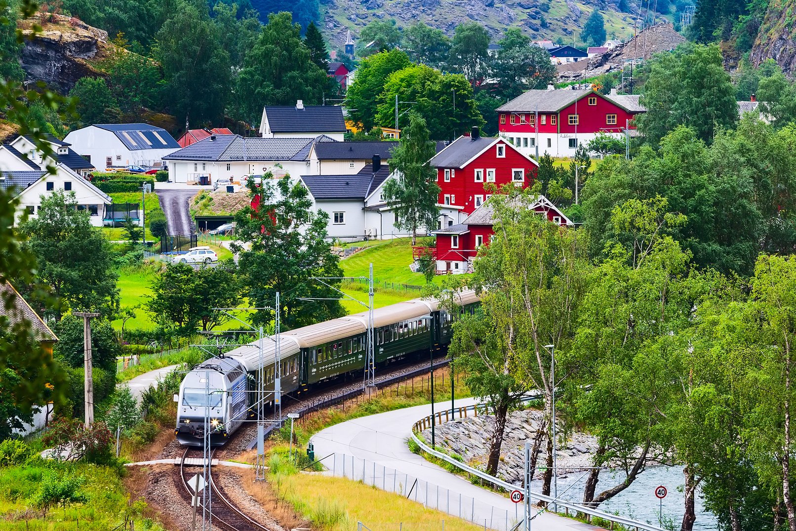 The Flam Railway: Norway