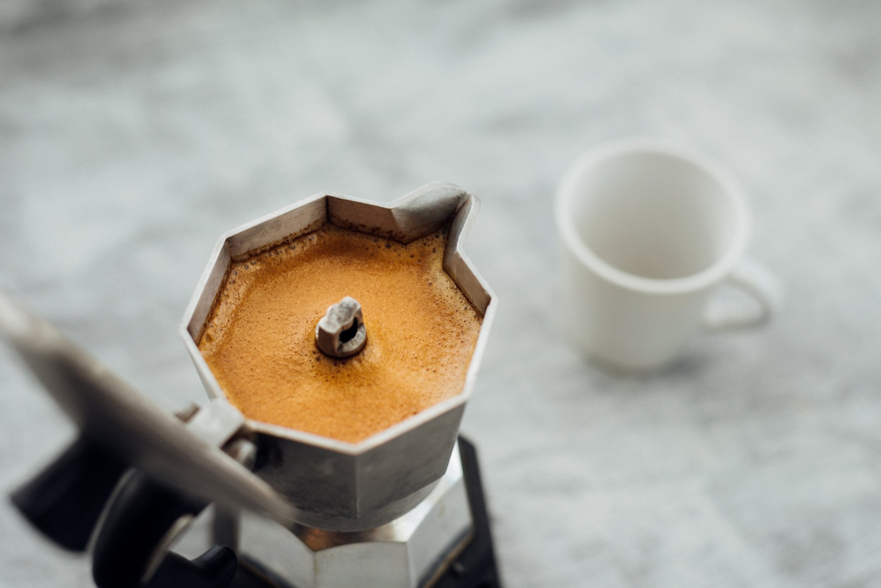 The Moka pot