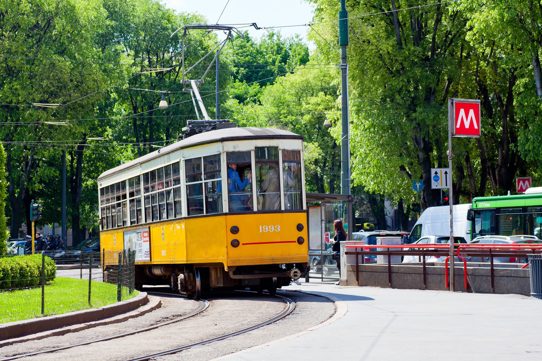 Tram, Milan