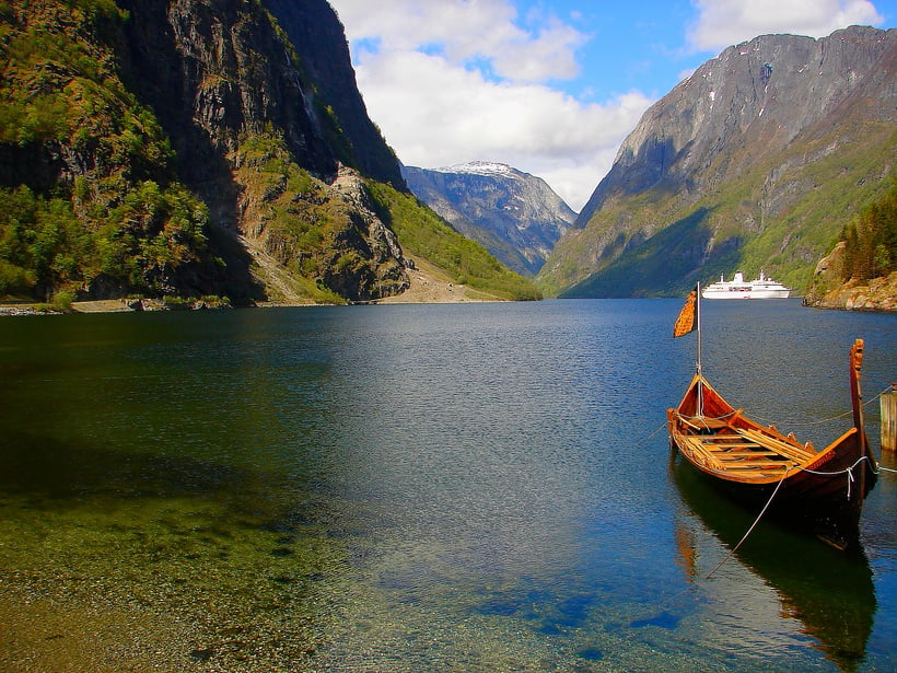 Nordic Countries, a beautiful lake